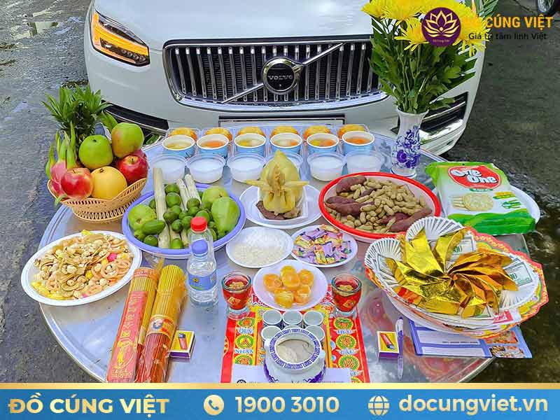 Cách cúng xe hàng tháng mùng 2 và 16 Âm Lịch