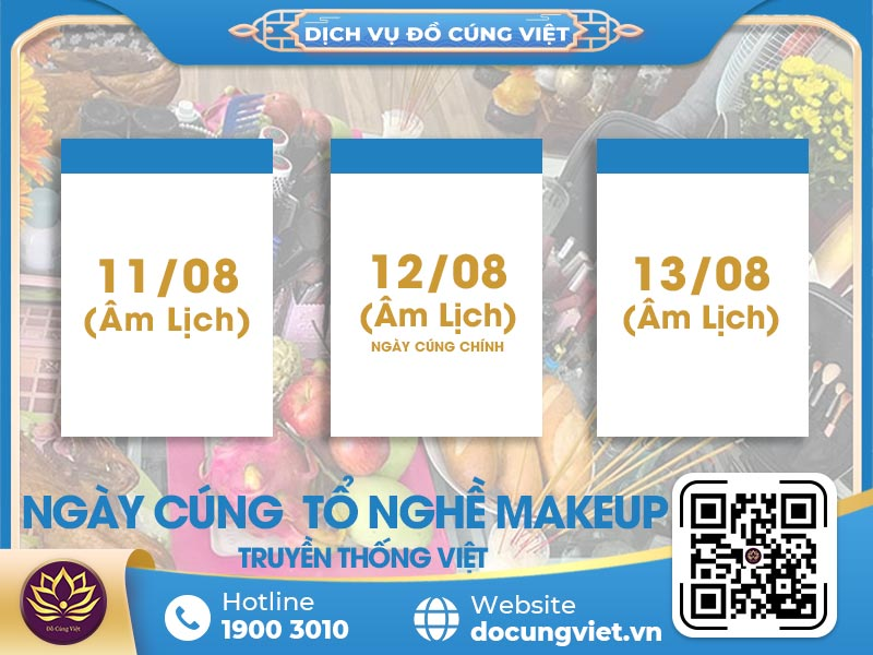 ngày tổ nghề trang điểm makeup 12 tháng 8 âm lịch